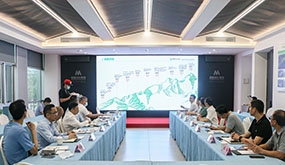 厦门墟市美区胡旭彬区长一行莅临永利集团集团调研